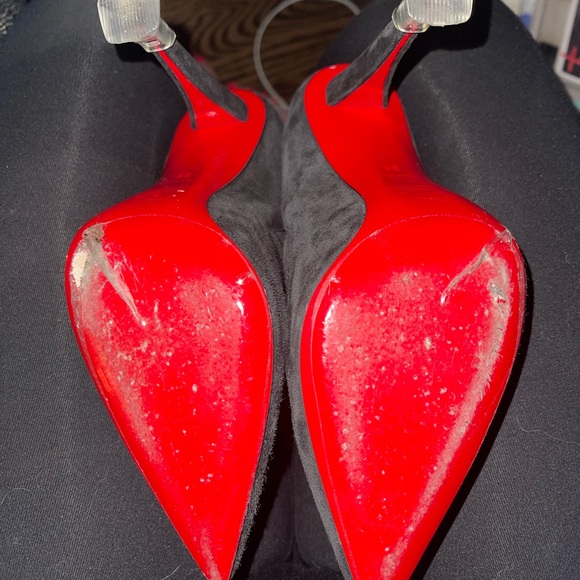 Christian Louboutin Astribooty 100 Suede Ankle Boots size 35 - Picture 5 of 10